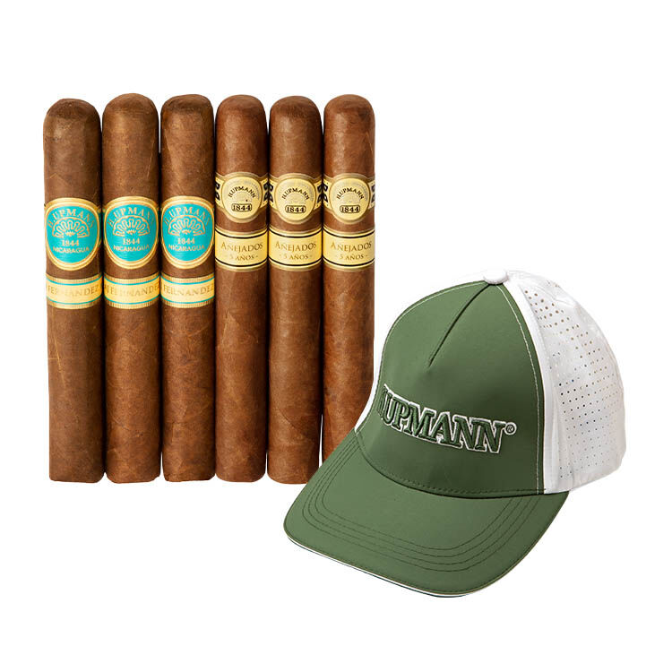 6 Upmanns + H. Upmann Hat, , jrcigars